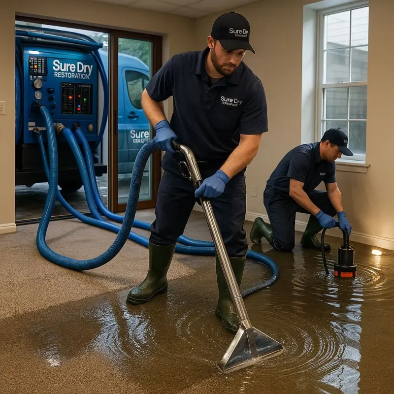 Water Extraction and Removal process in Cochran, GA